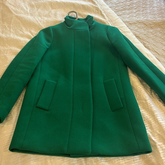 J. Crew green stadium coat - Picture 2 of 11